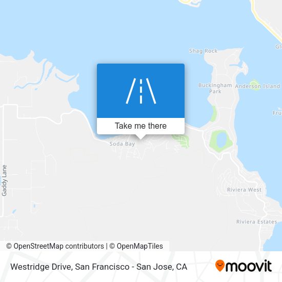 Mapa de Westridge Drive