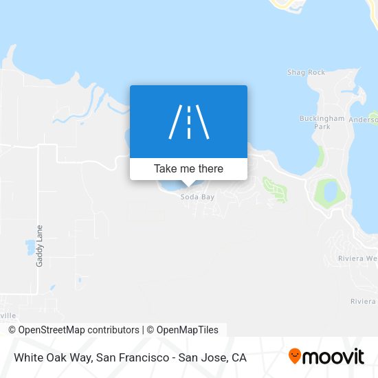 Mapa de White Oak Way