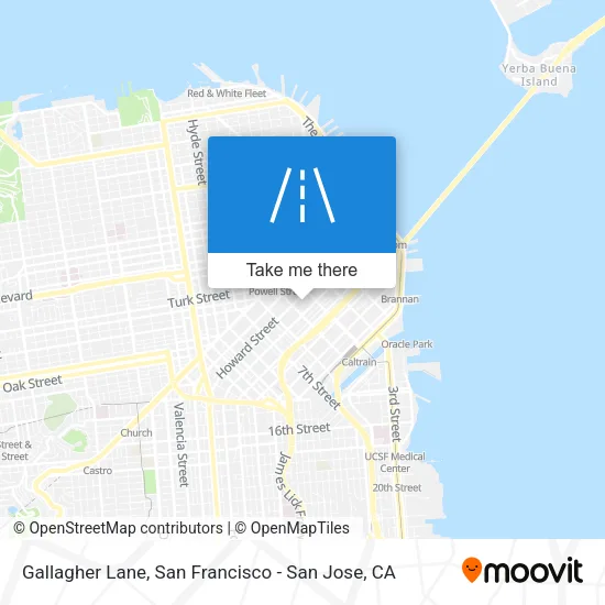 Gallagher Lane map