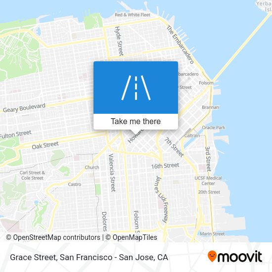Mapa de Grace Street