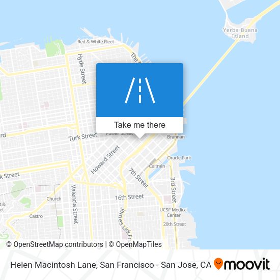 Helen Macintosh Lane map