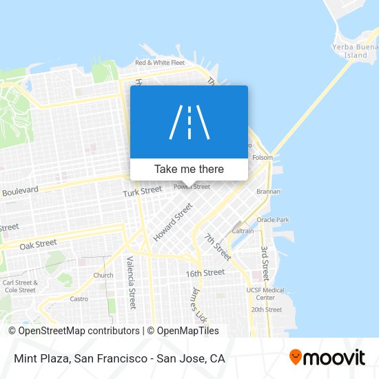 Mapa de Mint Plaza