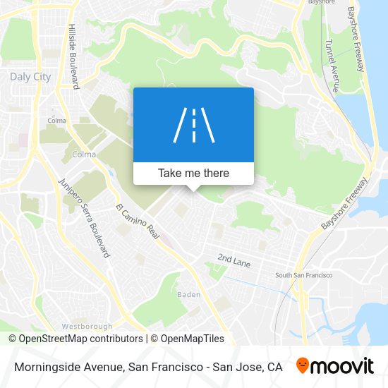 Mapa de Morningside Avenue