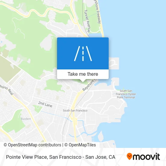 Pointe View Place map