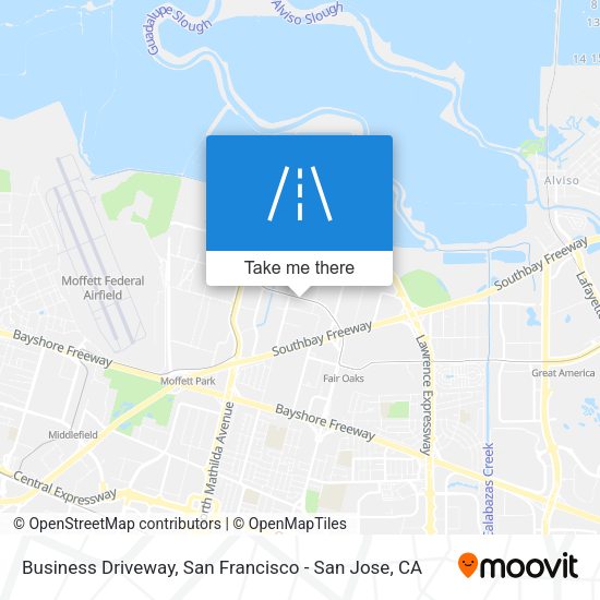 Business Driveway map