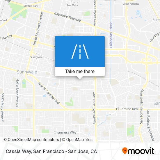 Mapa de Cassia Way