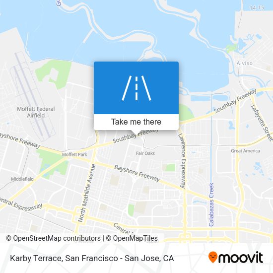 Mapa de Karby Terrace