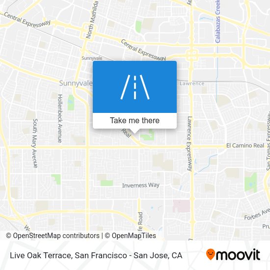 Live Oak Terrace map