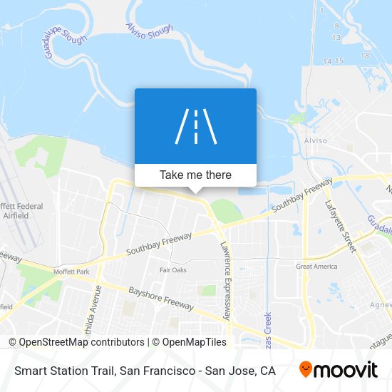 Mapa de Smart Station Trail
