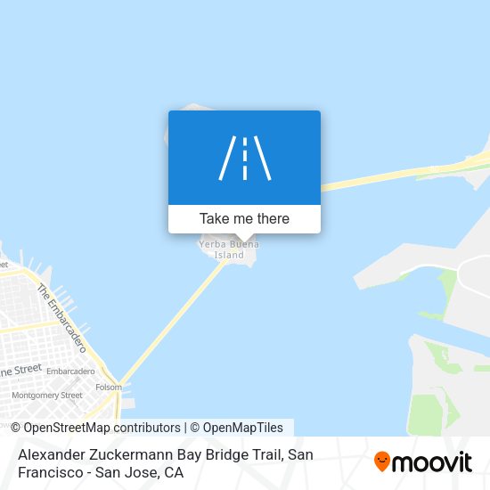 Alexander Zuckermann Bay Bridge Trail map