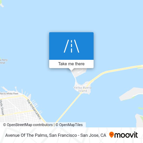 Avenue Of The Palms map