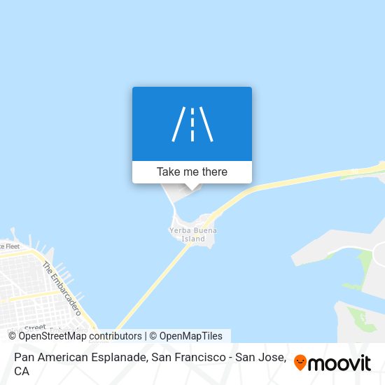Pan American Esplanade map