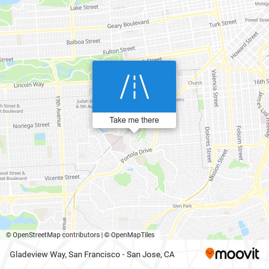 Gladeview Way map