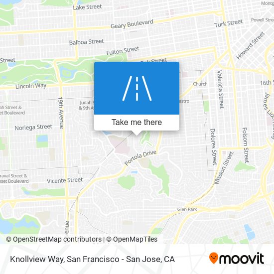 Knollview Way map