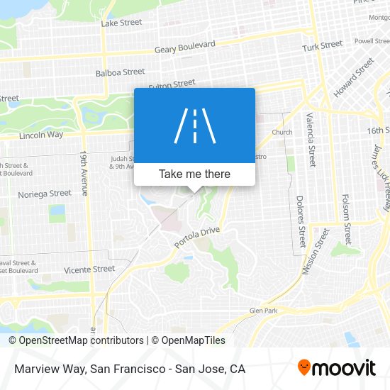 Mapa de Marview Way