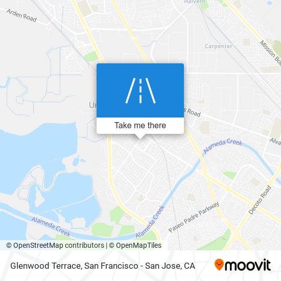 Mapa de Glenwood Terrace