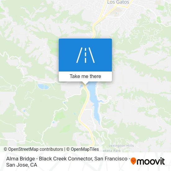 Alma Bridge - Black Creek Connector map