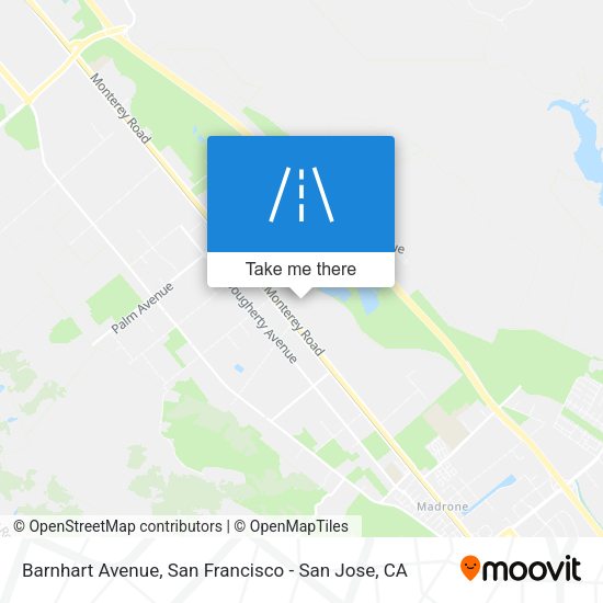 Mapa de Barnhart Avenue