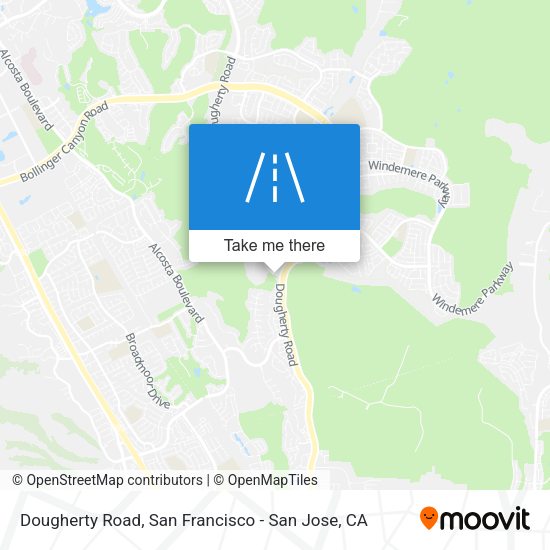 Mapa de Dougherty Road