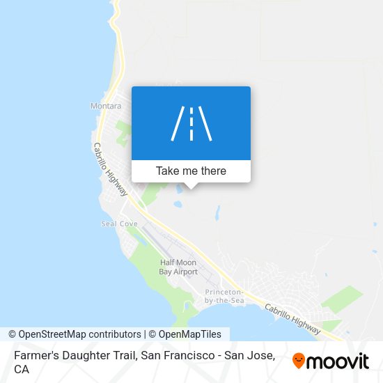 Farmer's Daughter Trail map