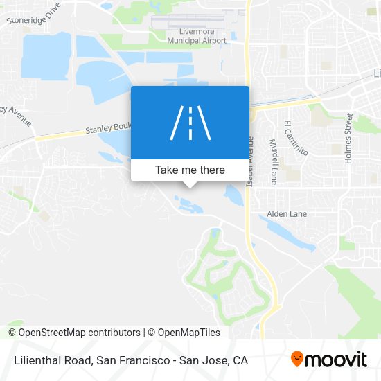 Mapa de Lilienthal Road