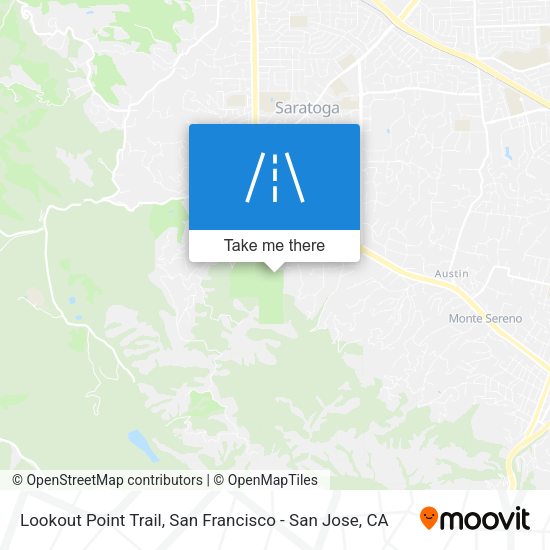 Lookout Point Trail map