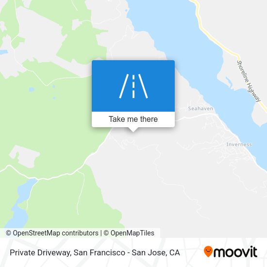 Private Driveway map