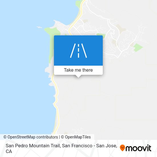San Pedro Mountain Trail map