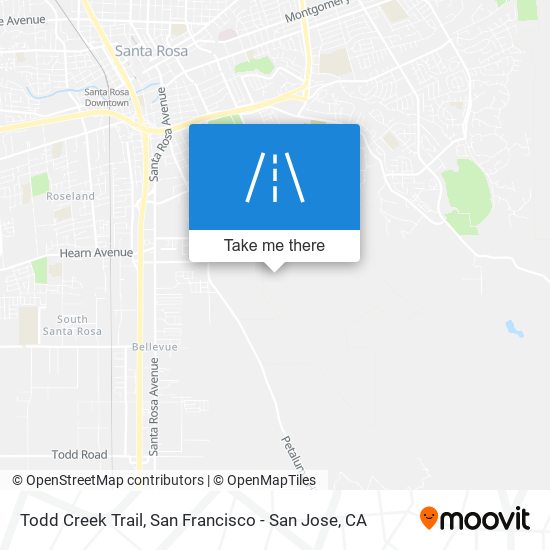 Mapa de Todd Creek Trail