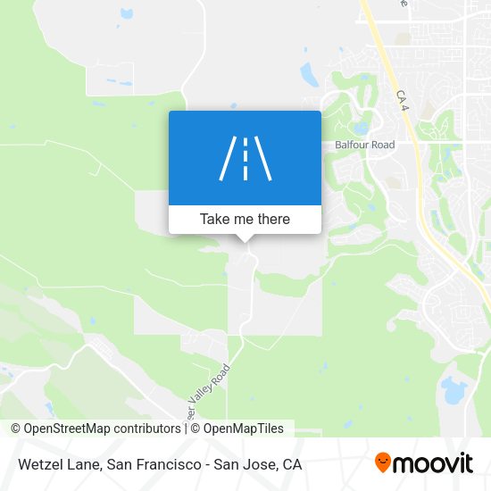 Mapa de Wetzel Lane