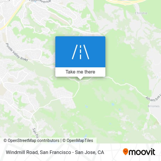 Mapa de Windmill Road
