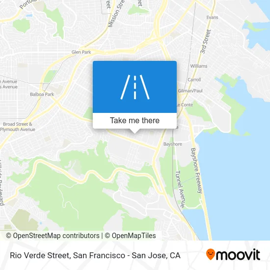 Rio Verde Street map