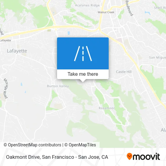 Oakmont Drive map