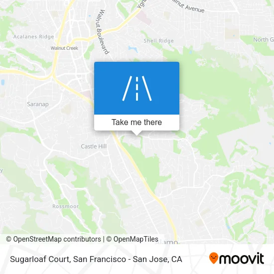 Sugarloaf Court map