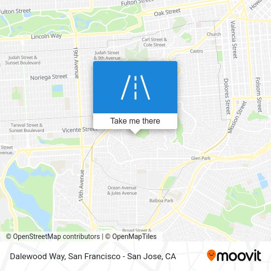 Dalewood Way map