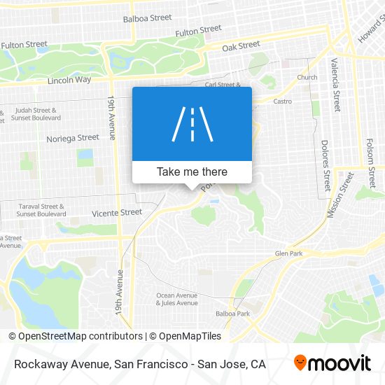 Mapa de Rockaway Avenue