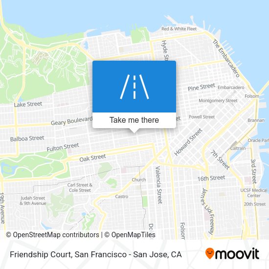 Friendship Court map
