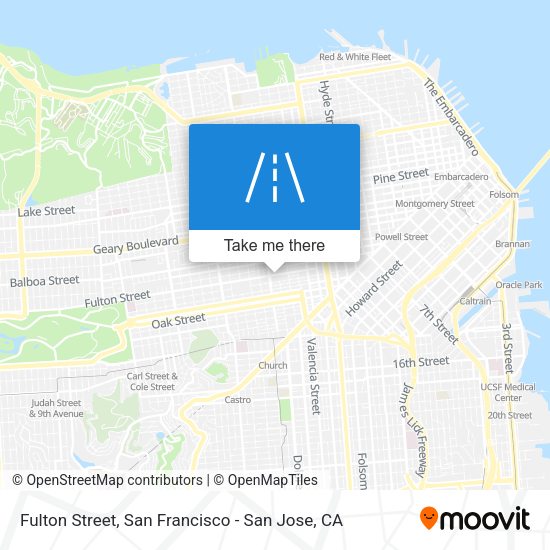 Mapa de Fulton Street
