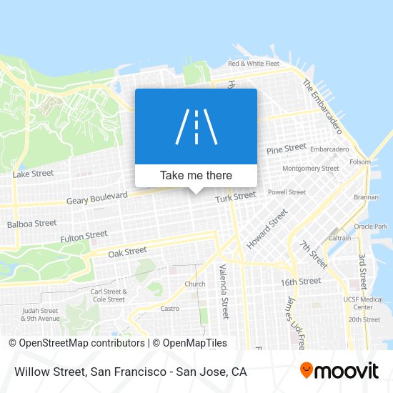 Mapa de Willow Street