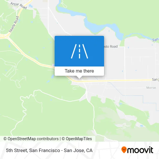 5th Street map