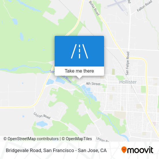 Mapa de Bridgevale Road