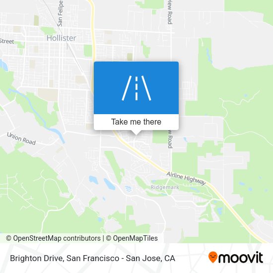 Mapa de Brighton Drive