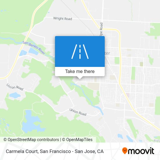 Mapa de Carmela Court