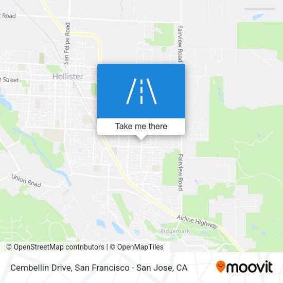 Mapa de Cembellin Drive