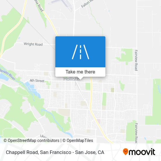 Mapa de Chappell Road
