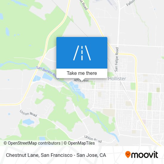 Mapa de Chestnut Lane