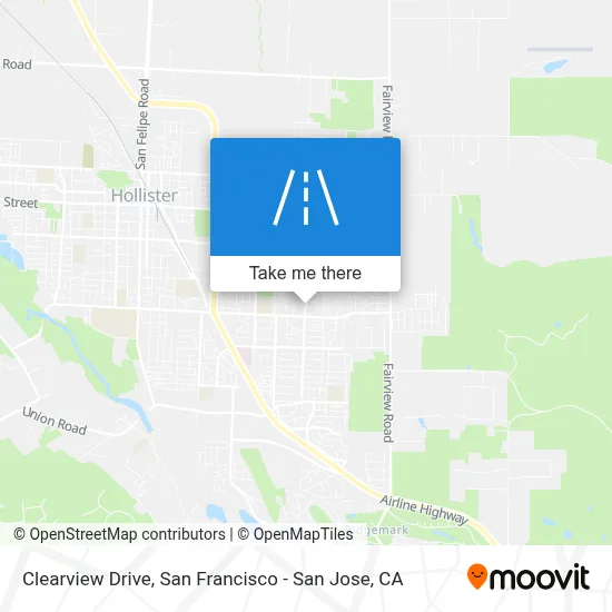 Clearview Drive map