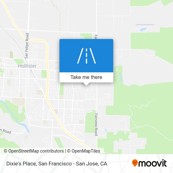 Dixie's Place map