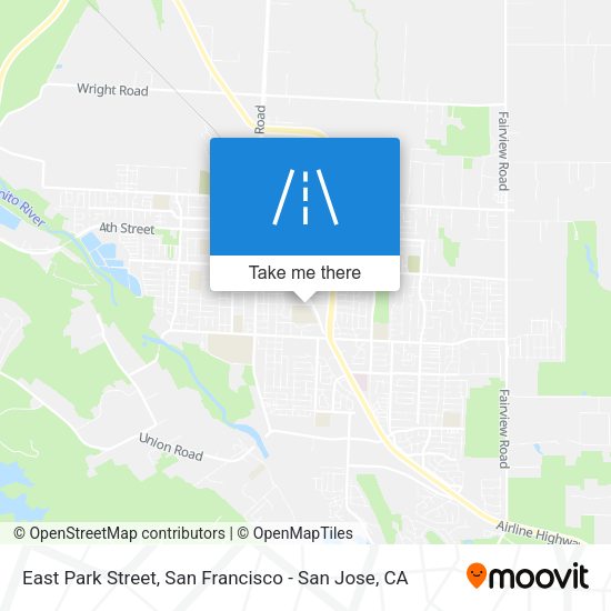 Mapa de East Park Street