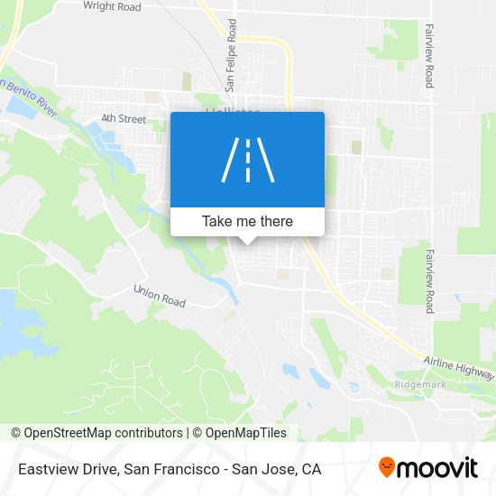 Mapa de Eastview Drive